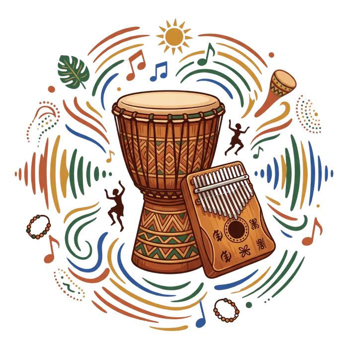 Bônus 4: 🎶 Acervo de Sons e Ritmos Africanos